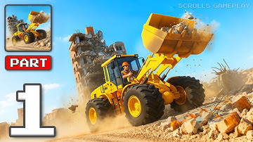 Demolition & Construction Inc - Gameplay Walkthrough Part 1 - Destroy Rebuild Repeat (iOS, Android)