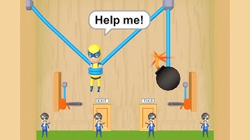 RESCUE CUT ALL LEVELS 4560 GAMEPLAY WALKTHROUGH PART 96