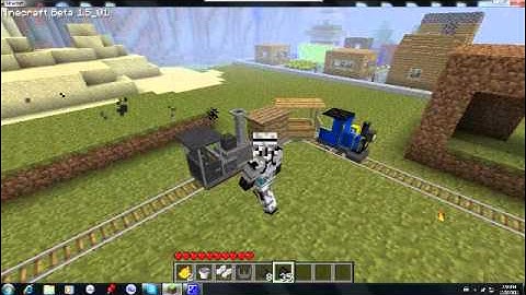 Minecraft Train Mod 1.5