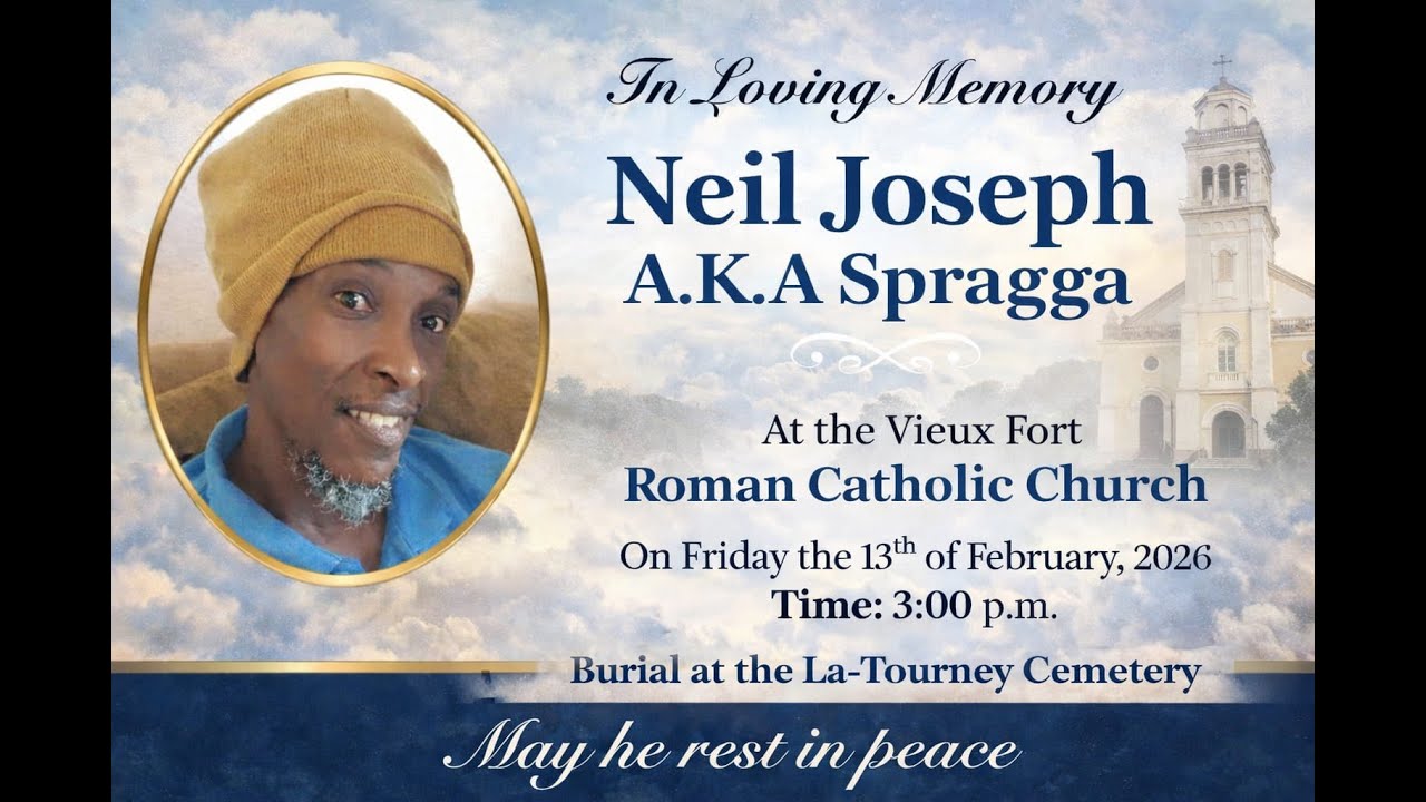 FUNERAL SERVICE OF NEIL "SPRAGGA" JOSEPH - YouTube