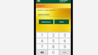 Cara isi ulang pulsa via BSM Mobile