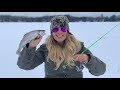 Epic ICE Fishing!!! {Catch Clean Cook} ft. Larry Smith Outdoors