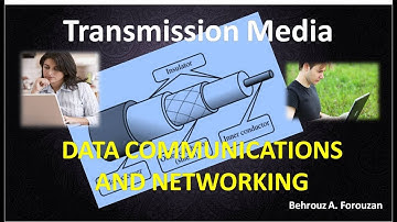 07 DATA COMMUNICATIONS AND NETWORKING Transmission Media