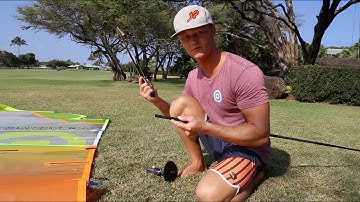 Batten Cutting for NeilPryde RS:Racing Sails