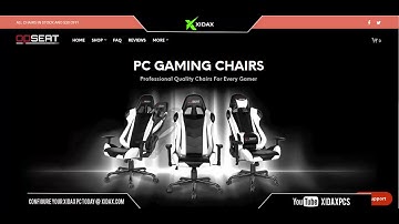 My New Sponsors XIDAX Gaming Computers And OPSEAT