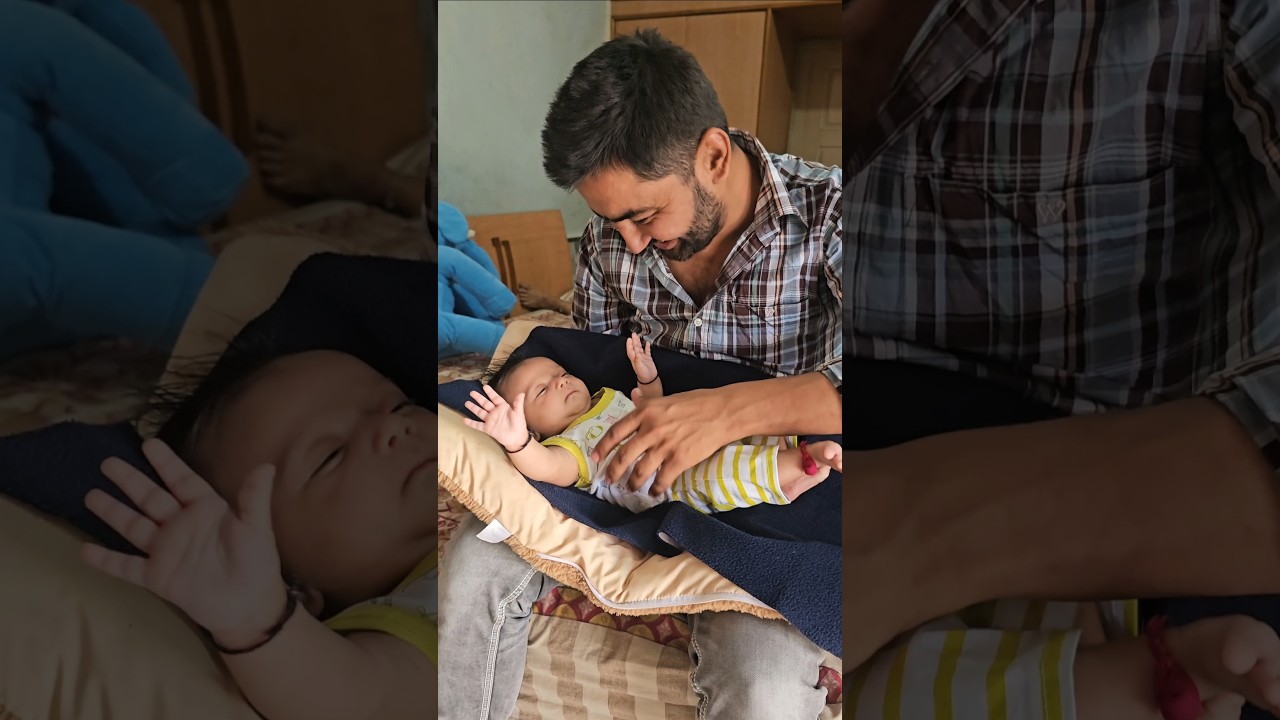 बच्चे का फोटोशूट मामा को बड़ा भारी😅