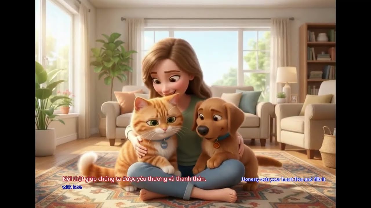 Bí Mật Chiếc Bình Hoa/ quà Tặng Cuộc Sống/Who Broke the Vase? Cat or Dog?