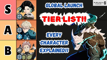 FULL KAIJU NO. 8 THE GAME TIER LIST!! EVERY CHARACTER EXPLAINED!! KAIJU NO. 8 THE GAME TIER LIST