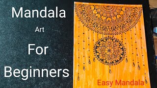 Mandala Art For Beginners |Step By Step Tutorial | @Easy_Mandala59