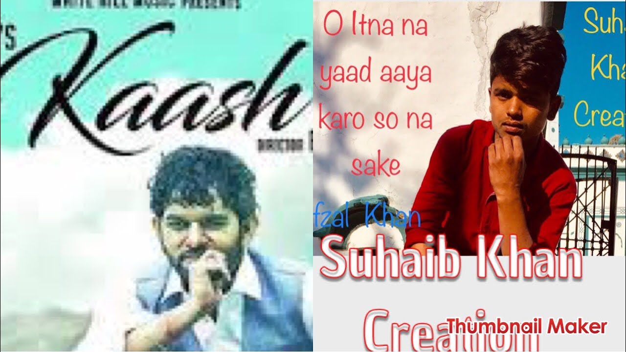 itna na yaad aaya karo k so na sake (Full cover Song) Gulam Jugni | New  song ||Suhaib Khan Creation - YouTube