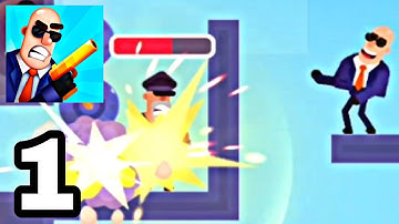 Hitmasters -  All Levels - Shotgun Mode 1 - 40 - Action Gameplay Android, iOS