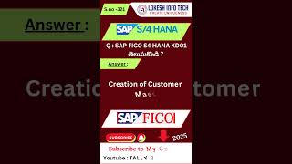 SAP FICO S4 HANA XDO1 #sap #sapfico #sapclasses #sapkadapa #saplokesh #learnsap #saptraining
