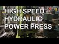 Slot Hole Punching Menggunakan Hydraulic Power Press