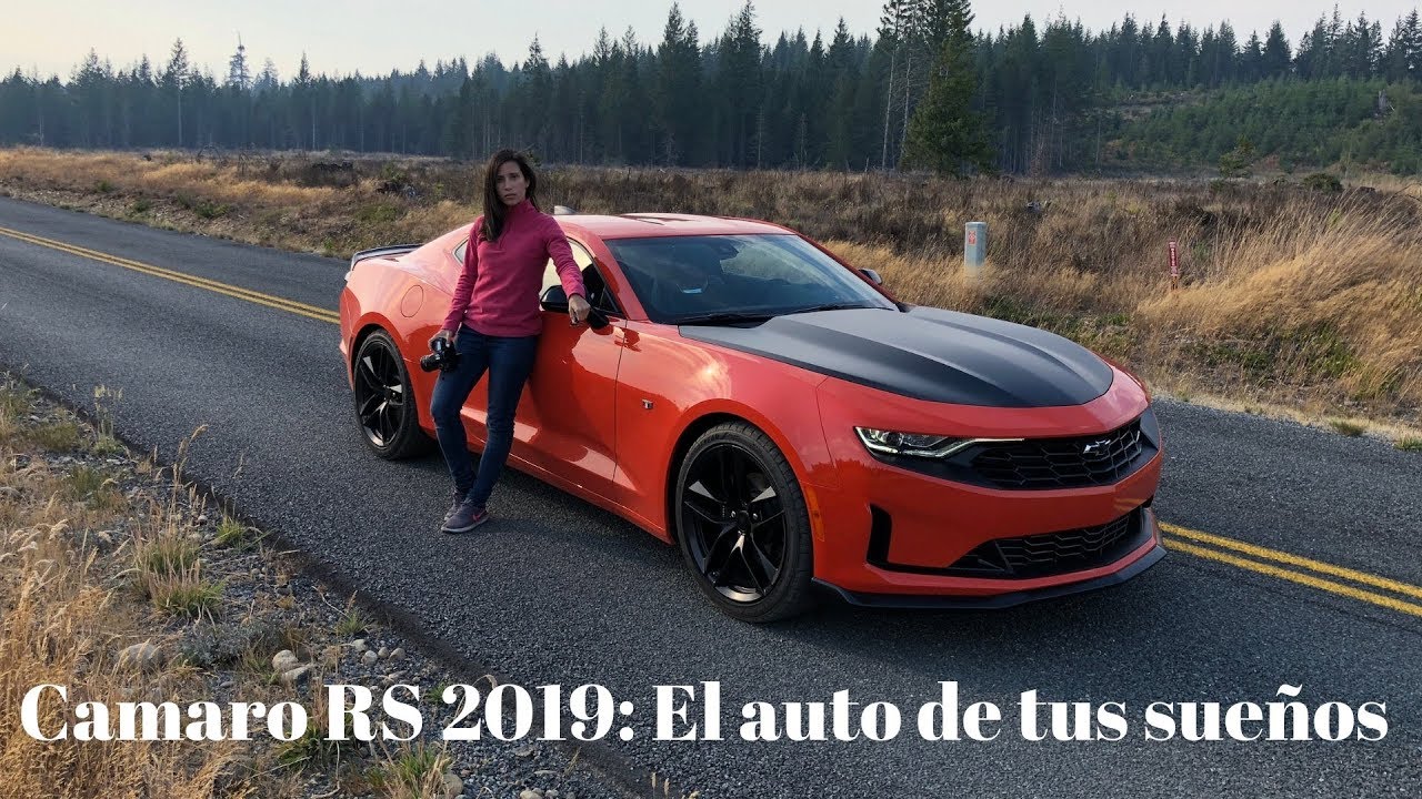 Camaro RS 2019 • Domado por una mujer - YouTube