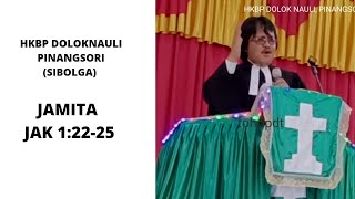 PDT TOHO SINAGA//JAKOBUS'S CHRISTIAN DAY 1:22-25//HKBP PINANGSORI