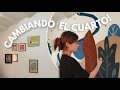 REMODELANDO EL CUARTO ✧‧₊˚ con un mural gigante!!!