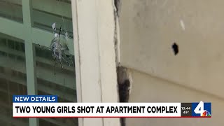 Two young girls shot at apartment complex