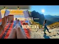 MY FIRST FALL LIVING IN A VAN | SOLO FEMALE TRAVELER | GLACIER NATIONAL PARK