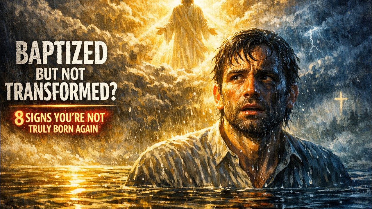 Baptized But Not Transformed? 8 Signs You’re Not Truly Born Again