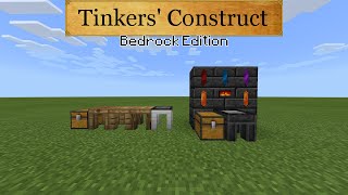 Minecraft | Tinkers’ Construct: Bedrock Edition Demo @Stratospheer