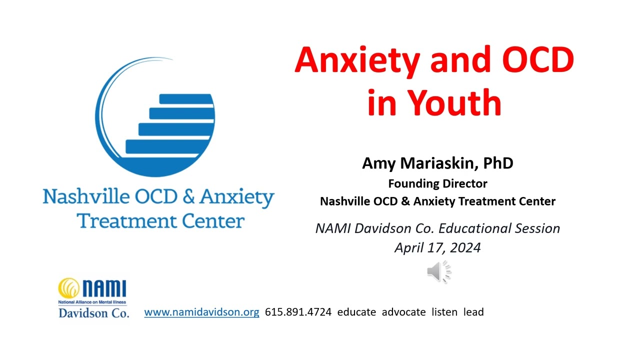 Anxiety and OCD in Youth