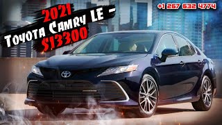 2021 Toyota Camry LE - $13300 . Авто из США 