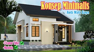DESAIN RUMAH MINIMALIS 8x10