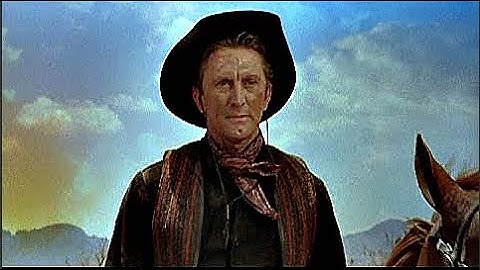 KIRK DOUGLAS in " THE LAST SUNSET"