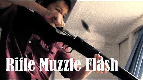 Rifle Muzzle Flash: After Effects CS5