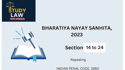 BNS section 14 to 24 chapter 3 General exception in hindi simple explainantion with notes 👩🏼‍⚖️