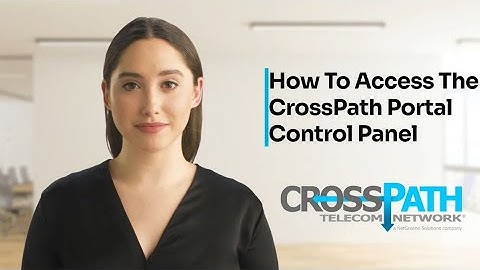 How To Access The CrossPath Portal Control Panel