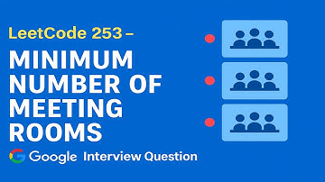 LeetCode 253 - Meeting Rooms II | Google Interview Question Explained