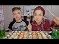 Роллы🍣Суши/Мукбанг/Rolli🍣Sushi/И опять разочарование😔 Алиса не захотела сниматься😢