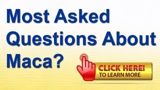 How effective is Maca on the performance of athletes? (Maca Question Video)