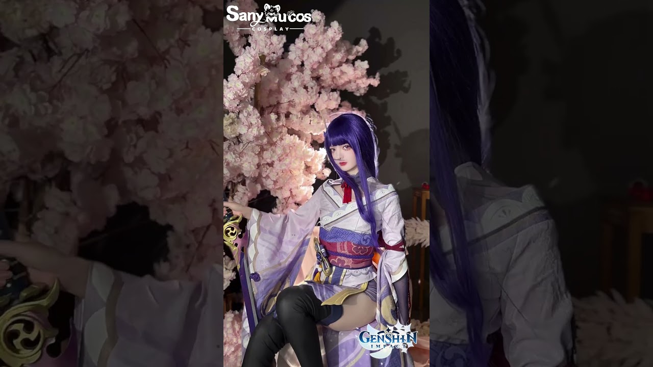 【SanyMuCos】Genshin Impact Raiden Shogun Cosplay Show #raidenbaal #genshinimpact #sanymucos #cosplay