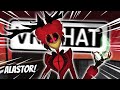 Alastor causes hell in vrchat ft  zecyberchimp    funny vrchat moments