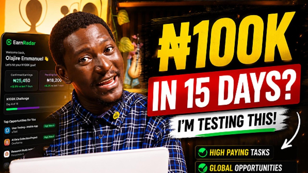 rewrite this title How Nigerians Can Make Money Online in 2026 | I Tested EarnRadar for ₦100K in 15 Days rewrite this title How Nigerians Can Make Money Online in 2026 | I Tested EarnRadar for ₦100K in 15 Days