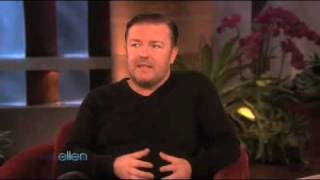 Ricky Gervais Spills the Truth About His Lies on Ellen