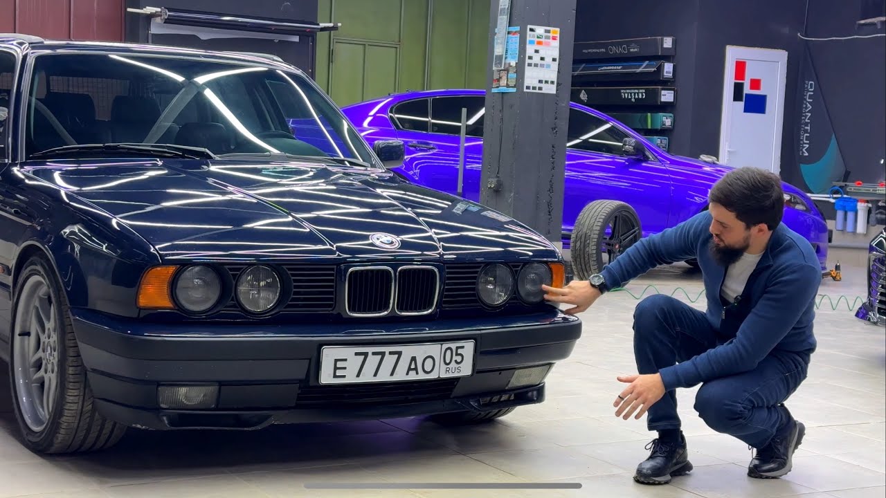 BMW E34 Touring вне времени