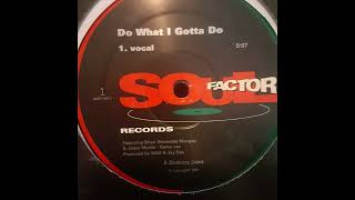 Brian Alexander Morgan and Joyce Martin - Do What I Gotta Do (prod. Jay Dee aka J Dilla)