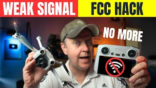 How to FIX Bad Signal by Unlocking FCC Mode on DJI RC / RC2 / RC Pro ✅ 2024 HACK - ALL DJI Drones ✅