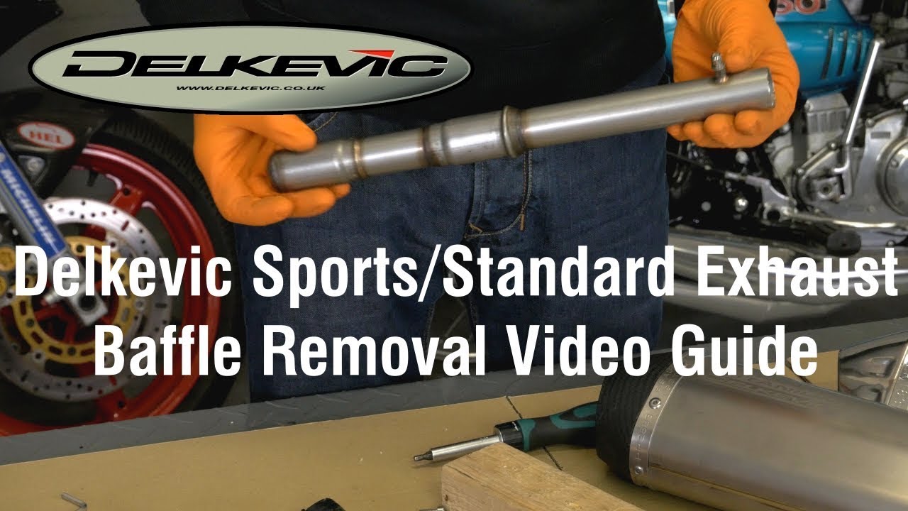 Delkevic Sport Standard Regular Exhaust Baffle Removal Help Video YouTube