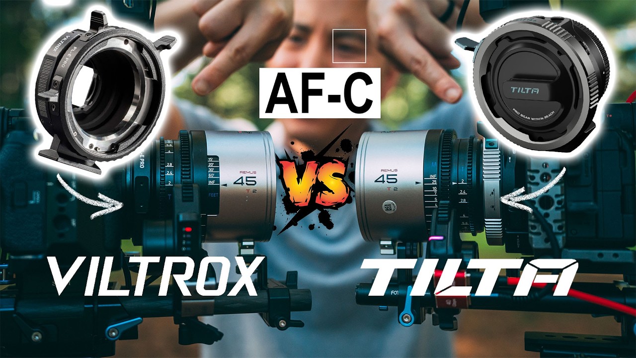 Which Autofocus Better? Tilta Nucleus AF vs. Viltrox Nexus Focus PL Adapter