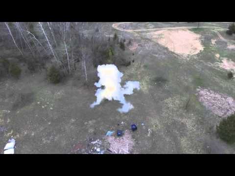 AR15 vs exploding target