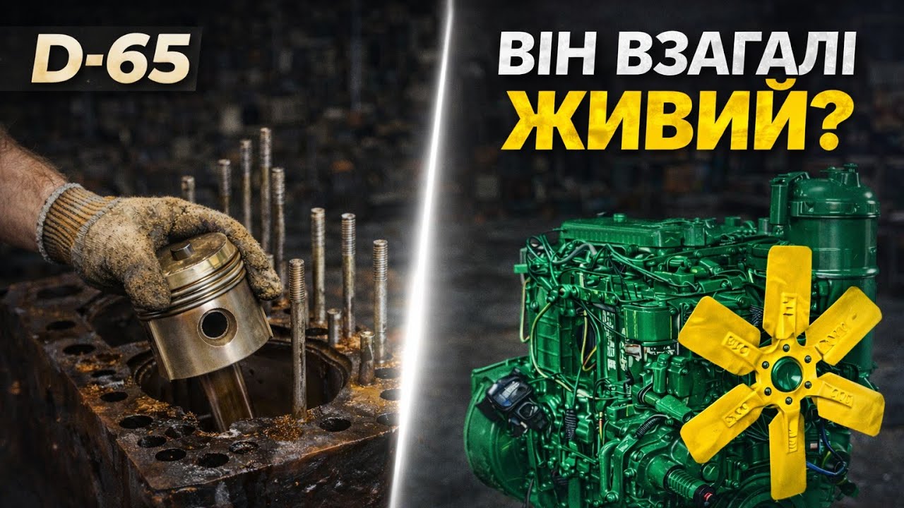 Д-65 нове життя для старого двигуна(ЮМЗ ще буде жити)