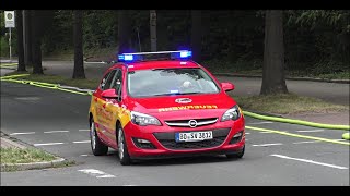 PKW Warnfahrzeug Feuerwehr Bochum