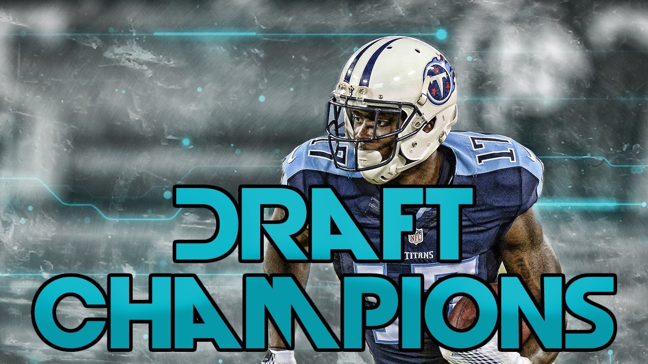 Madden NFL 16 Draft Champions Draft MY GIRLFRIEND DRAFTS MY TEAM - YouTube