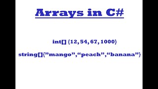Famous What are "Arrays" in programming? Lets create Arrays in C# Net Worth