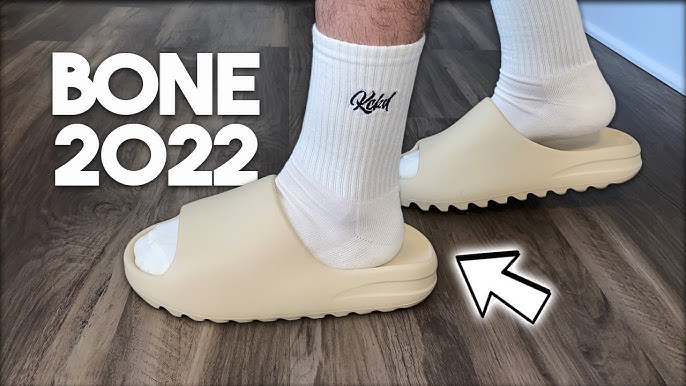 Adidas Yeezy Slide Pure (Restock Pair) On Feet Review And Sizing Tips 