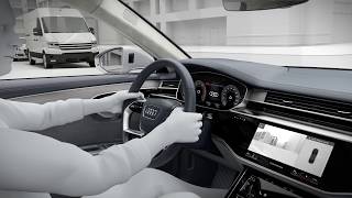 Audi a8 2018: kreuzungsassistent ...